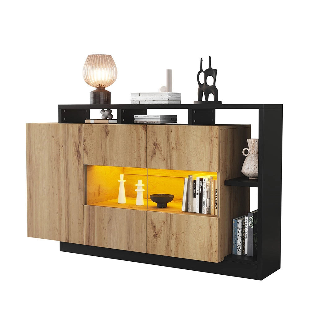 Buffet LED - Xylo - legno MDF Bluetooth comando app