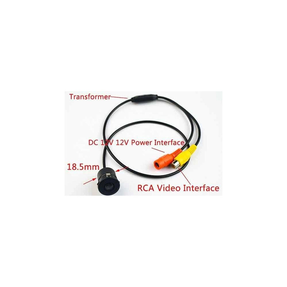 Trade Shop - Telecamera Videocamera Parcheggio Posteriore Auto Rearview Camera -