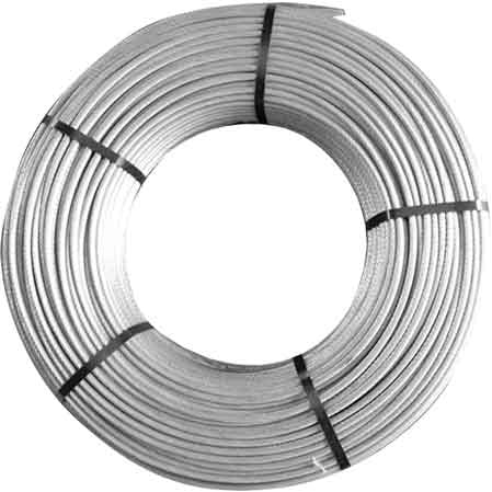 FUNE ZINCATA COMMERCIALE Ø 6 mm - rotolo 10 mt