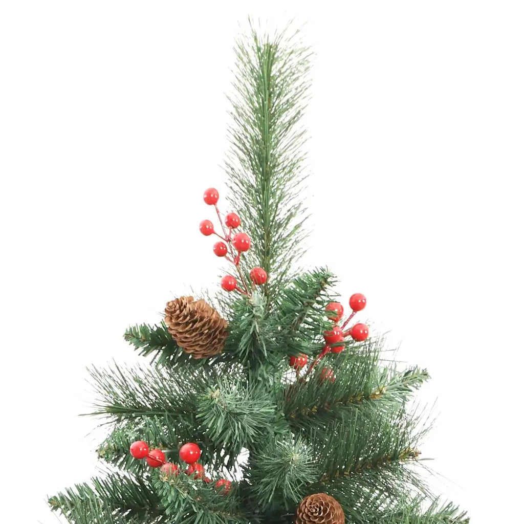 Albero di Natale artificiale Verde 210 cm PVC e Metallo 3395150