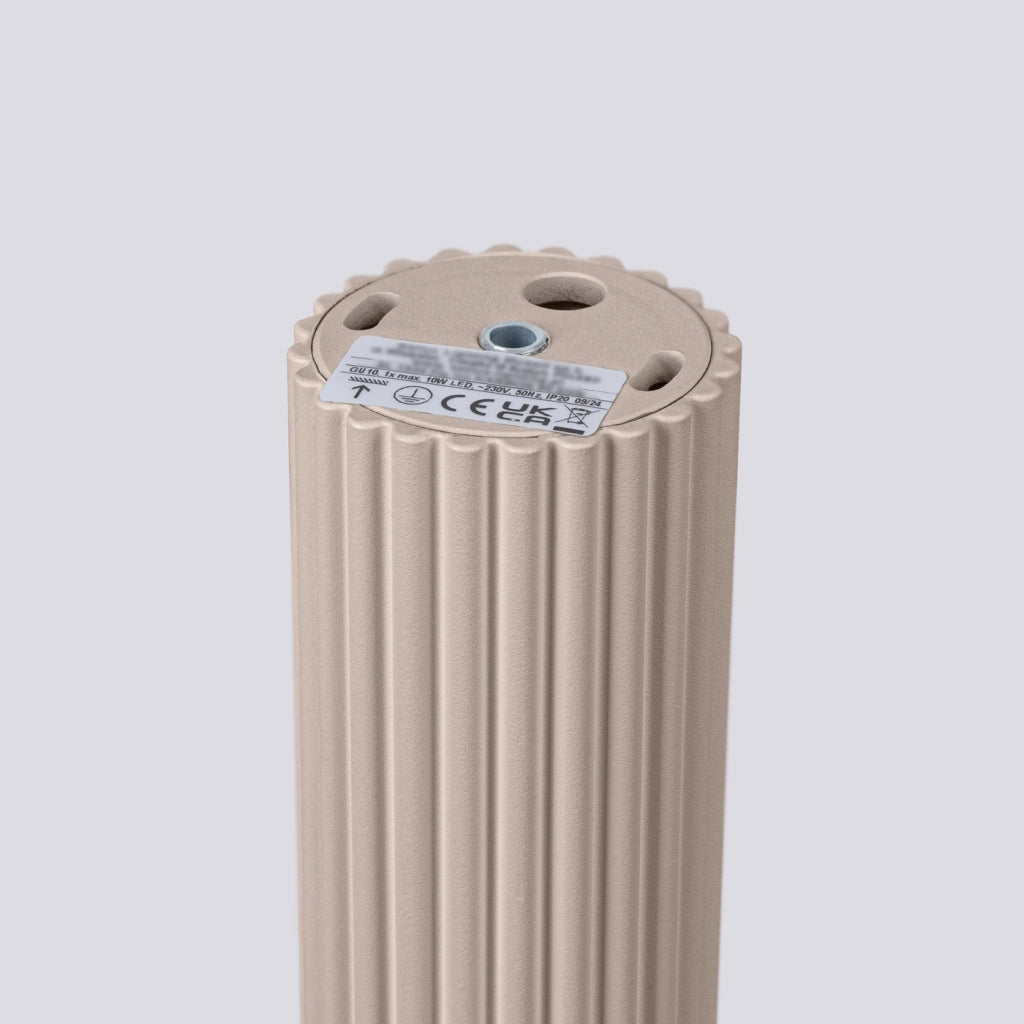Lampada da soffitto KARBON 60 taupe