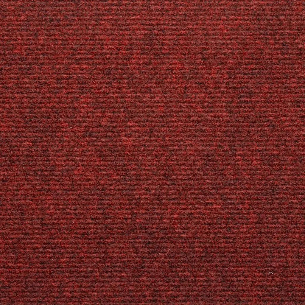 Tappetini Autoadesivi per Scale 15 pz | Gradini per Scale 65x24,5x3,5 cm Rosso