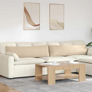 Cuscini da Divano 2 pcs Crema 145 x 40 cm Tessuto 42013858