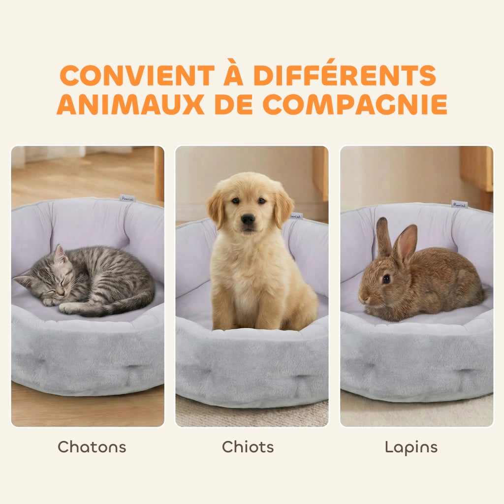 Letto per Gatti e Cani di Piccola Taglia ¨C Minimal ¨C Grigio Chiaro