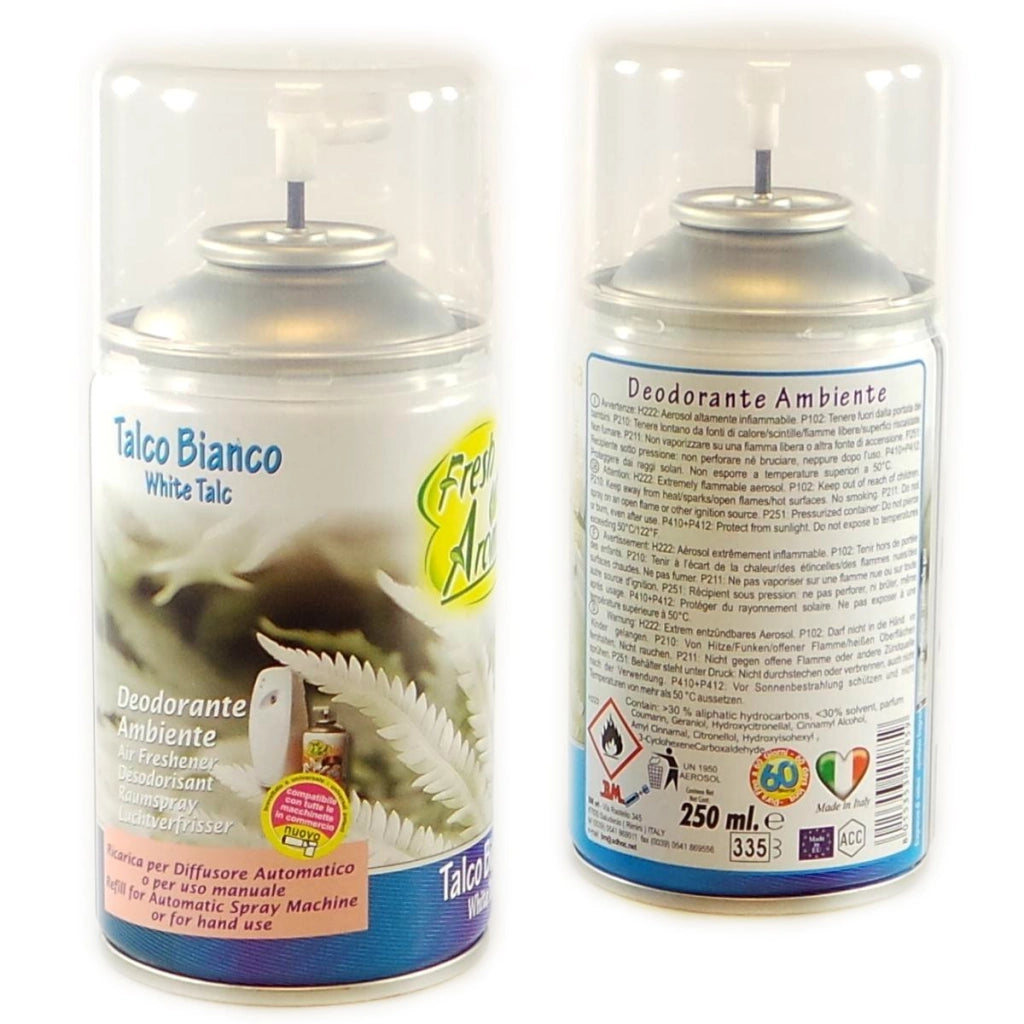 MAURY'S DEODORANTE AMBIENTE MANUALE E RICARICA DIFFUSORE 250ML TALCO BIANCO