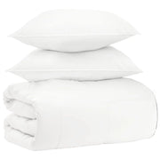 Set di Piumoni 3 pz Bianco Bambù 3432490