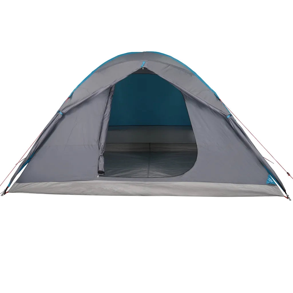 Tenda da Campeggio a Cupola per 6 Persone-Tenda per Escursionismo Blu Impermeabile