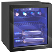 Cantinetta Vino Refrigerata 12 Bottiglie ¨C Minimal ¨C 36L, Nero, Vetro Anti UV