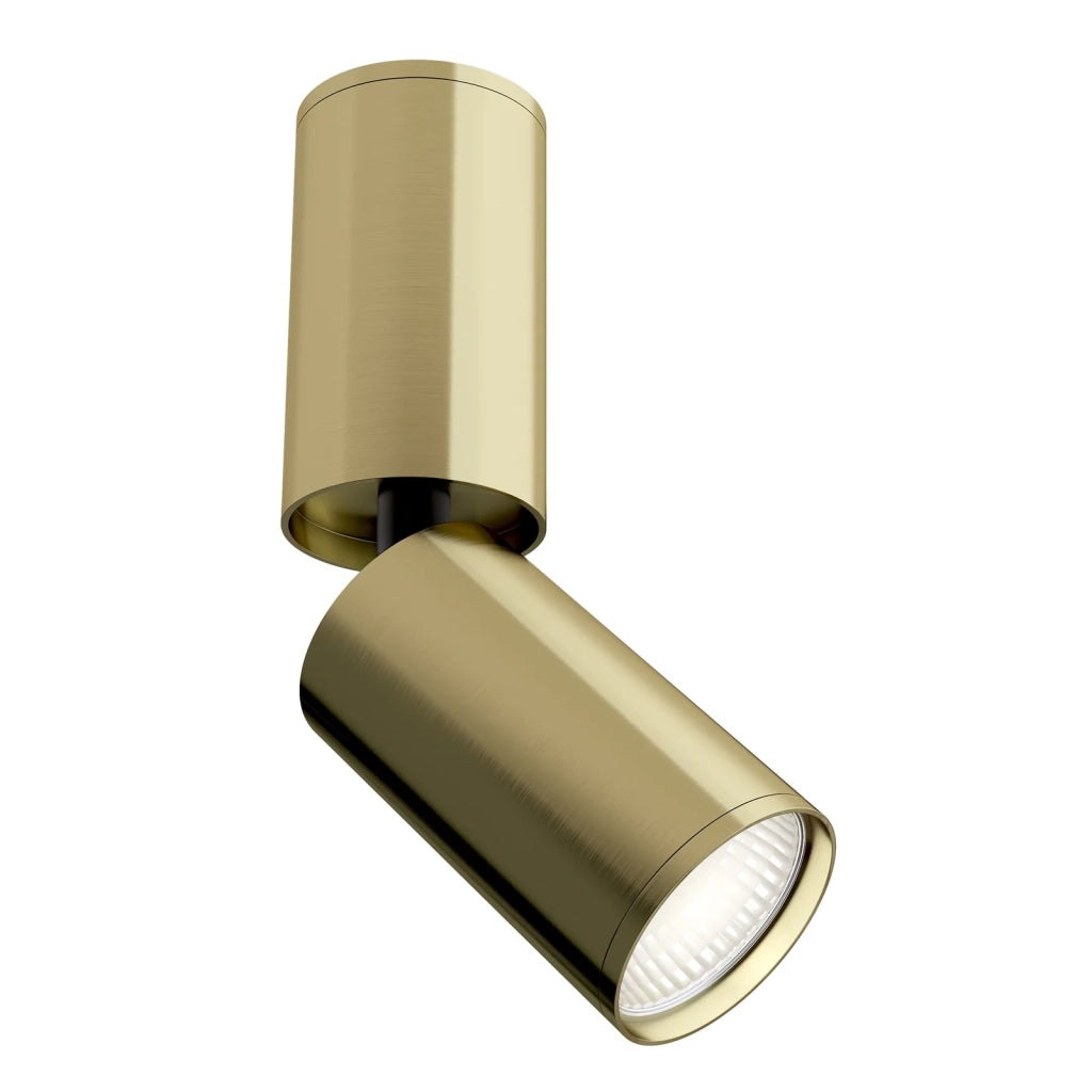 Maytoni Lampada da soffitto moderna FOCUS S 1 luce GU10 ottone metallo