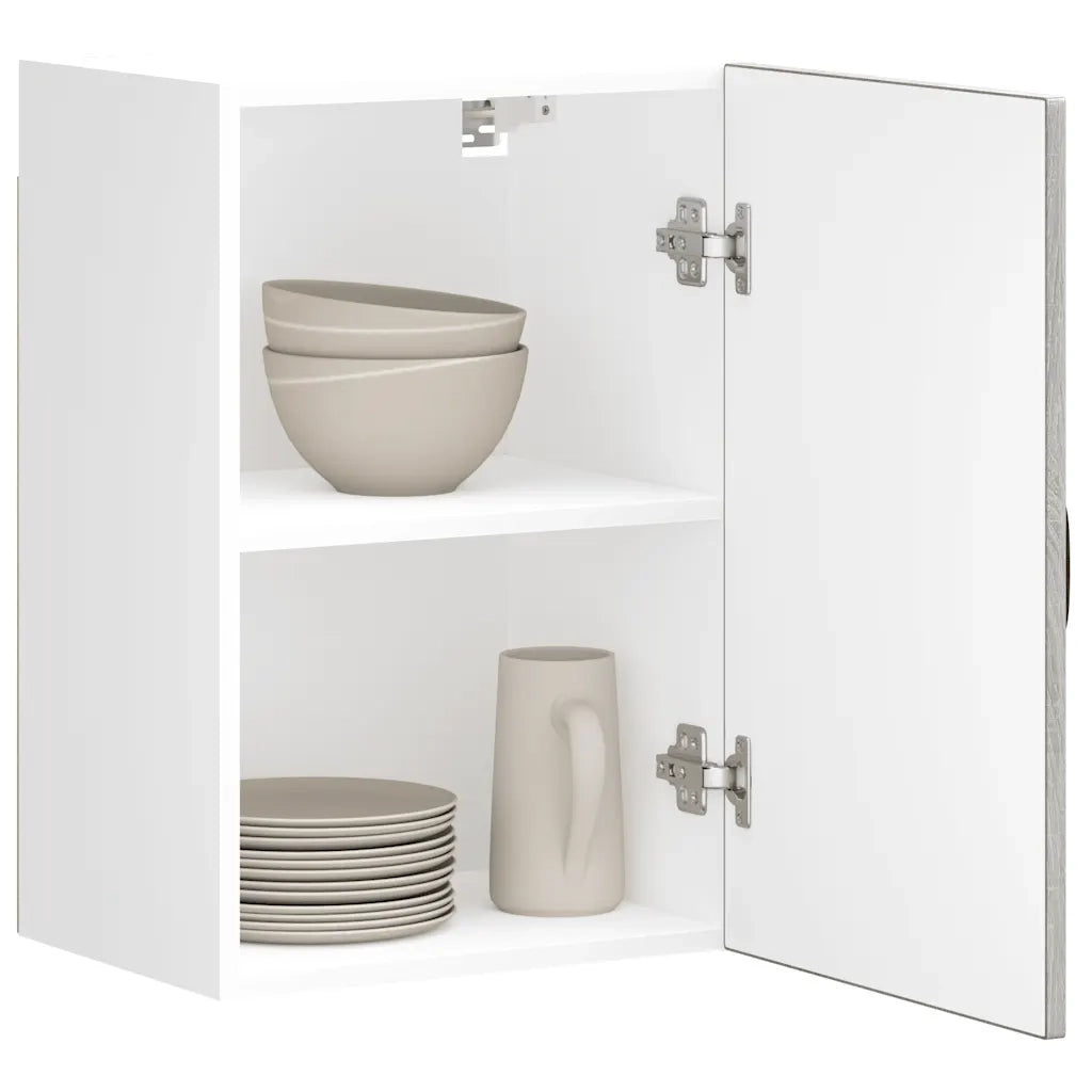 Pensile da Cucina | Mobile da Cucina Kalmar Grigio Sonoma in Legno Multistrato