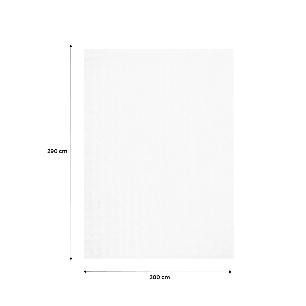 Tappeto da interno bubble bianco, bianco