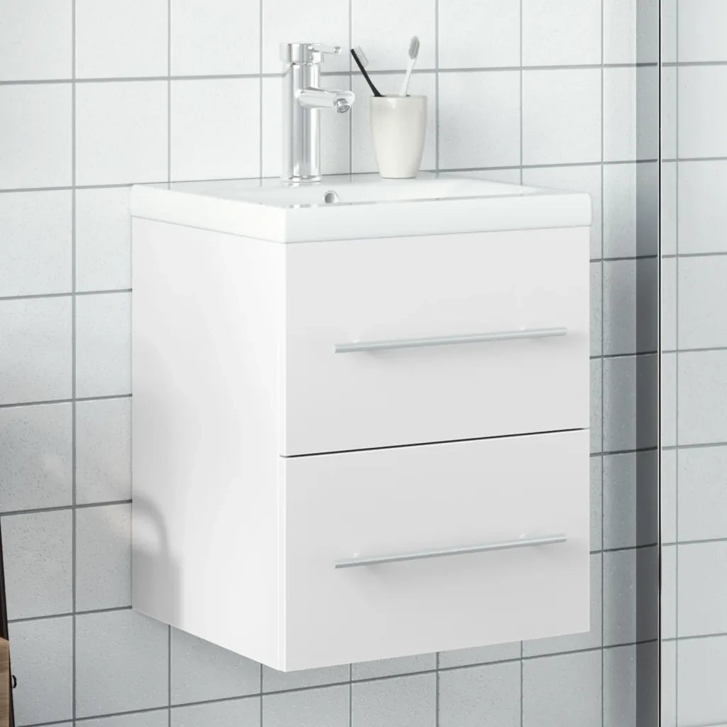 Mobile da Bagno con Lavabo | Armadio Lavabo Bianco