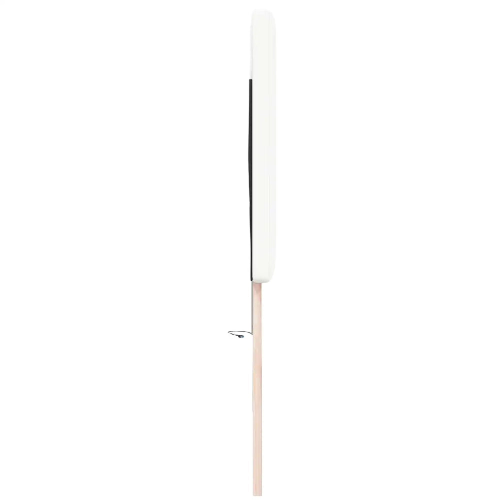 Testiera | Testata LED Bianco 200 cm Pelle Sintetica