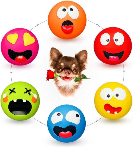 Giocattoli per Piccoli Cani Pupazzetti in Gomma e Latex Giocattoli Zucche Soffici con Suono Piezante Palloni Piezanti per un Sorriso