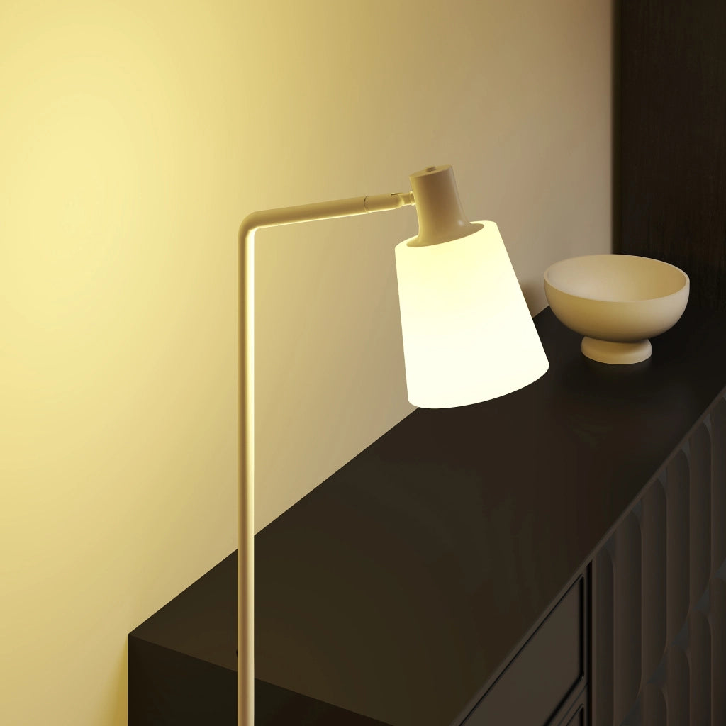 Lampada da Terra LED Dimmerabile ¨C Xylo ¨C 3 Temperature Colore 3000K-6500K Bianco E27