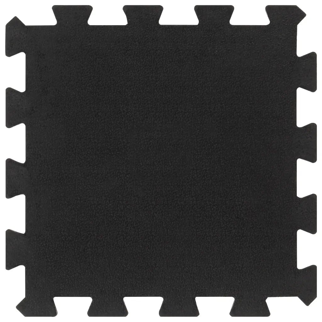 Piastrelle per Pavimenti in Gomma 9 pz Nere 16 mm 30x30 cmcod mxl 86795