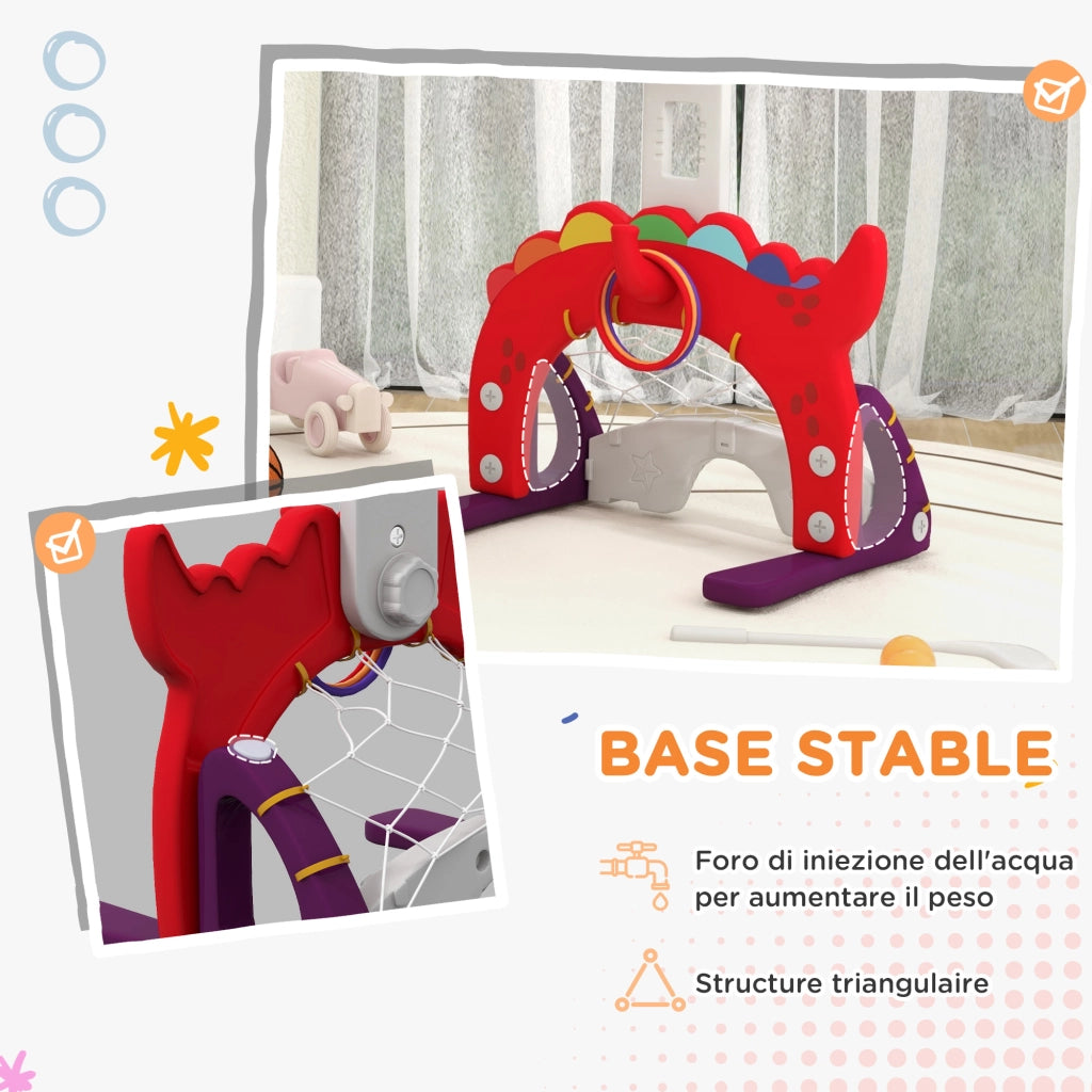 Cestino da basket per bambini ¨C Minimal ¨C regolabile, 5 in 1, 3-6 anni