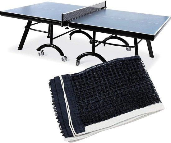 Tavolo da ping pong 180 x 15 cm nero per interni ed esterni