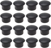 Gatpluggen in plastica - 200 pezzi - 10 mm - Corrosione e calore resistenti - Installazione facile - Nero - Copertura di gattai
