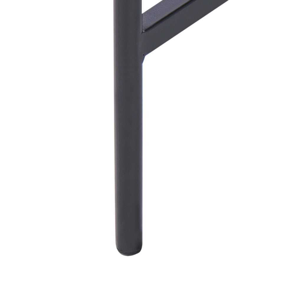 Comodino a 2 cassetti  Comodino moderno in MDF nero e oro con contenitore per camera da letto