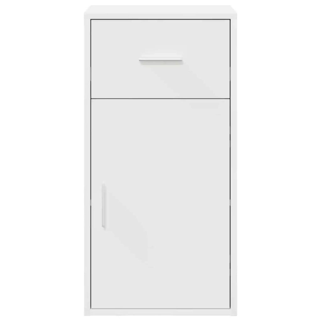 Credenza con cassetto Bianco 38 x 34 x 75 cm 869546