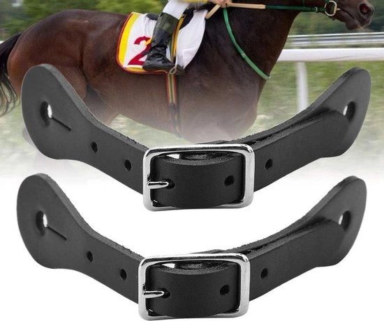 Abbigliamento da Cowboy a Mano Fatta - Echt Leer/Pelle - Stivali - 20,5 x 3,5 x 1,6 cm - 100 g - Morsi di Ferro
