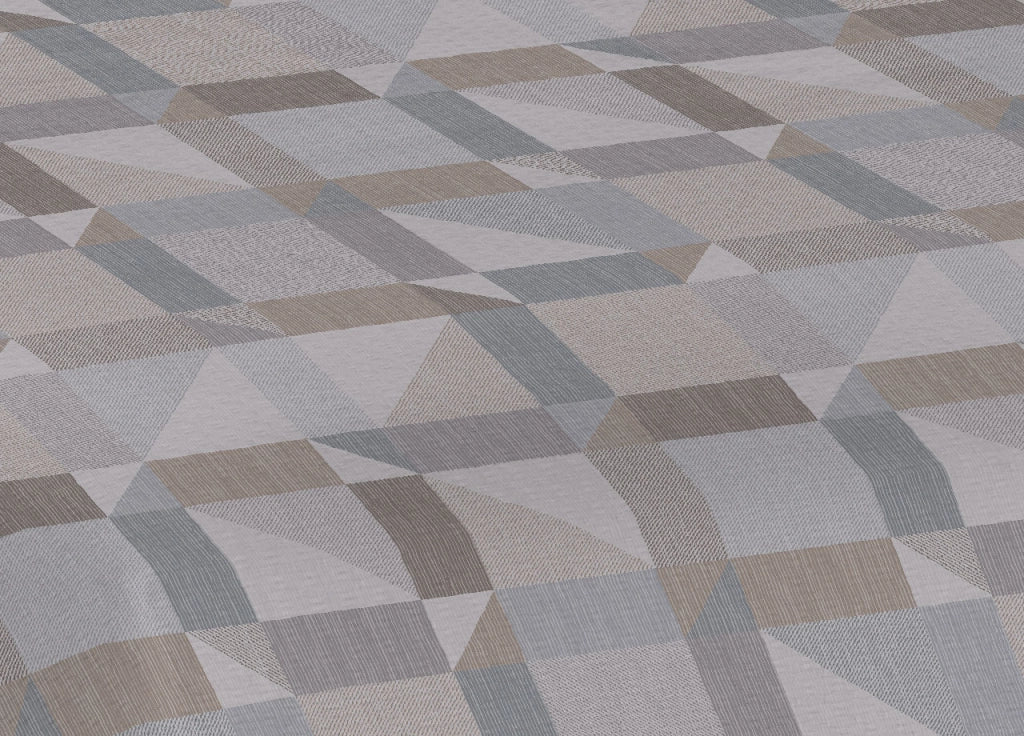 Copriletto Piquet Primavera Estate 100% Cotone Disegno 7879 Atene - Singolo - Beige