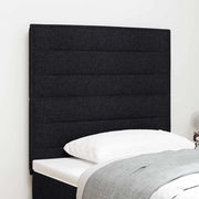 Testiera Nero 90 cm Tessuto 3337672
