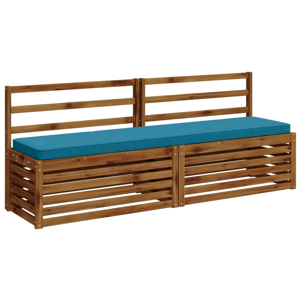 Cuscino per Panchina a 1 Pezzo VUGHT 100% Poliestere Azzurro 951558