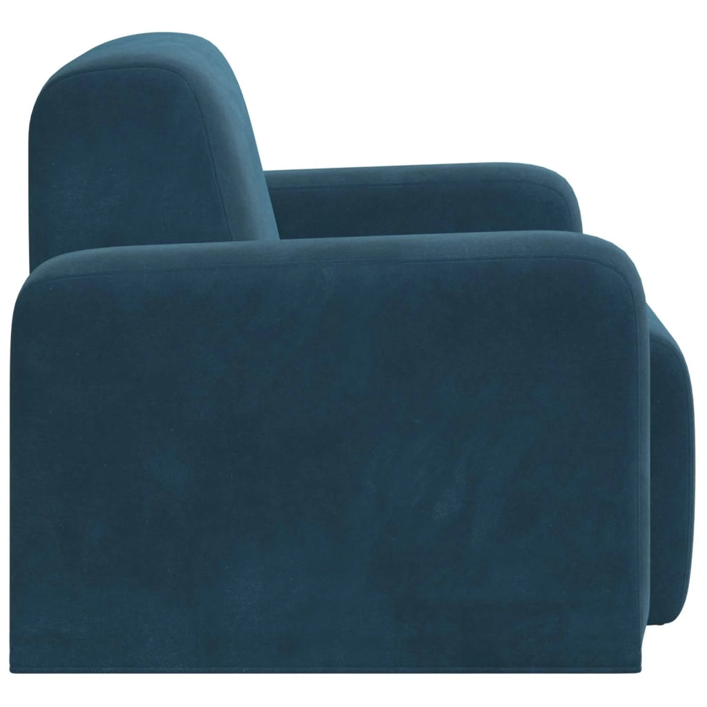 Poltrona Blu Velluto (V) 42042438
