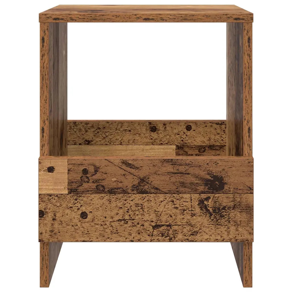 Scaffale per riviste 2 pcs Legno vecchio 35 x 30 x 45 cm 890981