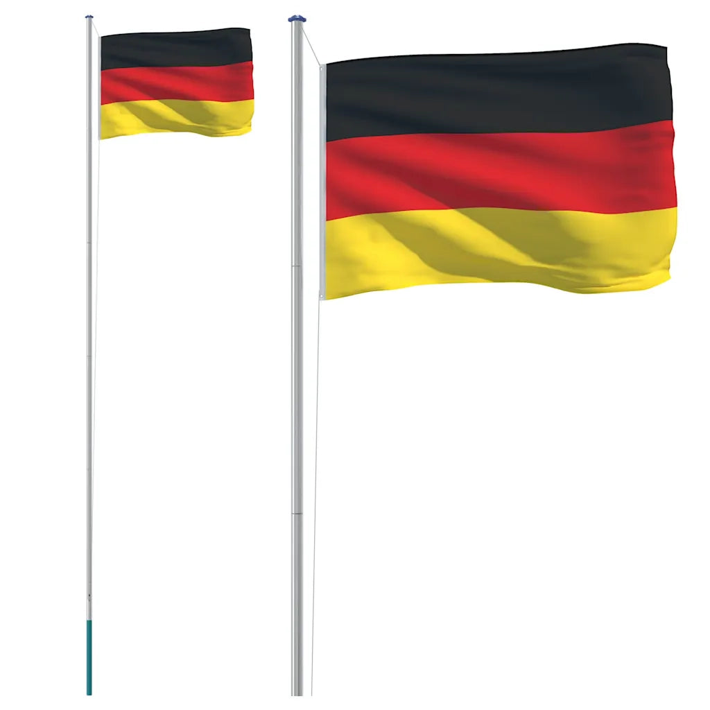 Asta e Bandiera Germania 6,08 m Alluminio 3147090