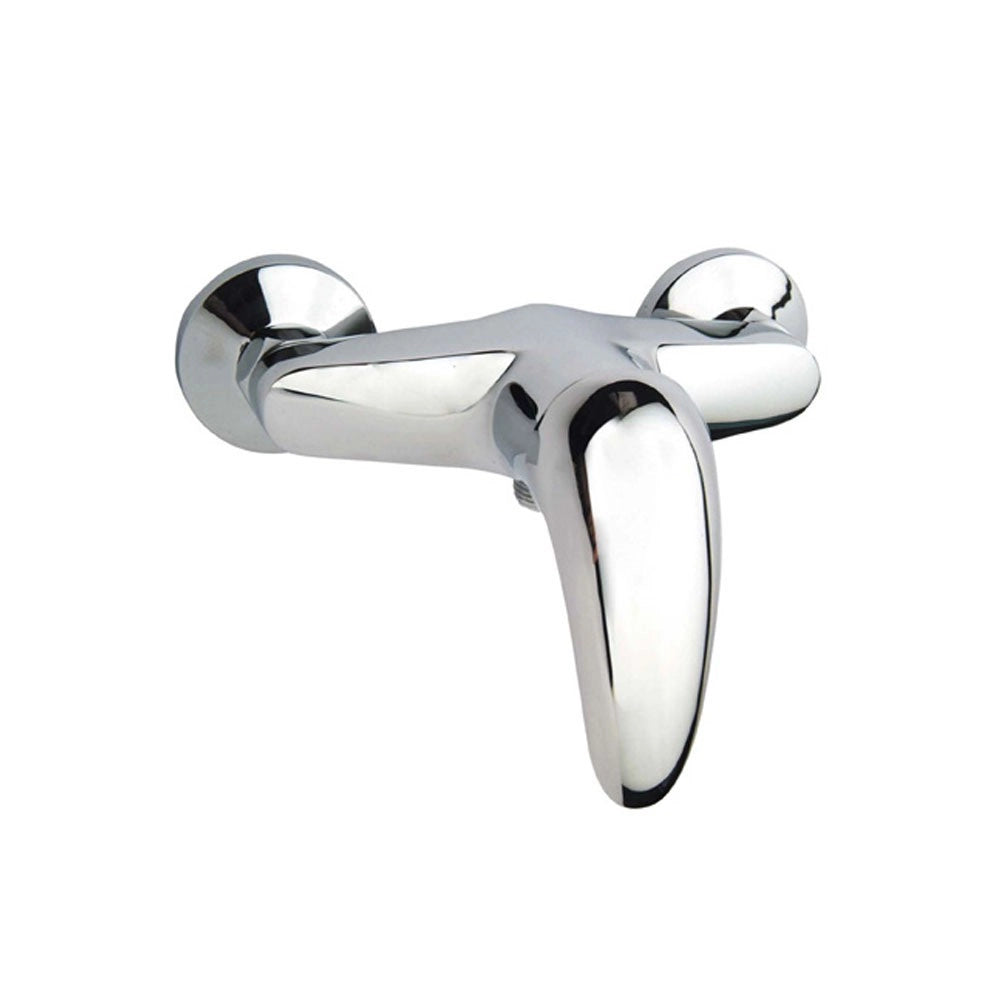 Miscelatore esterno doccia serie Titan in ottone cromato