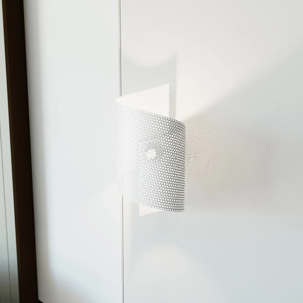 Applique Moderna Baldr 1 Luce Bianca