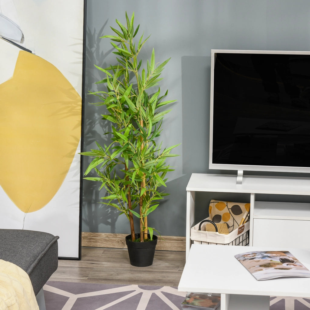 Pianta Artificiale Bamb¨´ ¨C Minimal ¨C Verde 120 cm