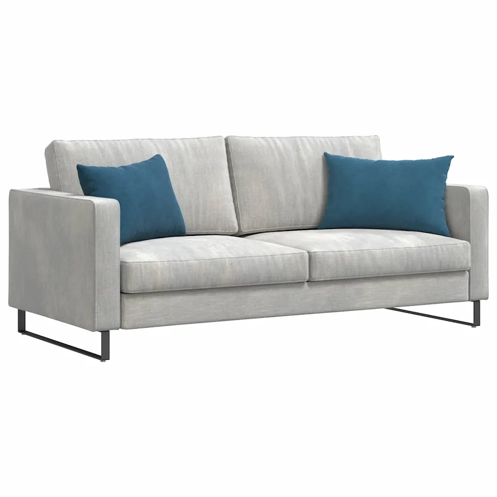 Cuscini da Divano 2 pcs Blu 60 x 40 cm Tessuto in Cords 42013669