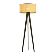 Lampada da terra Emibig Aston treppiede rattan E27 150cm