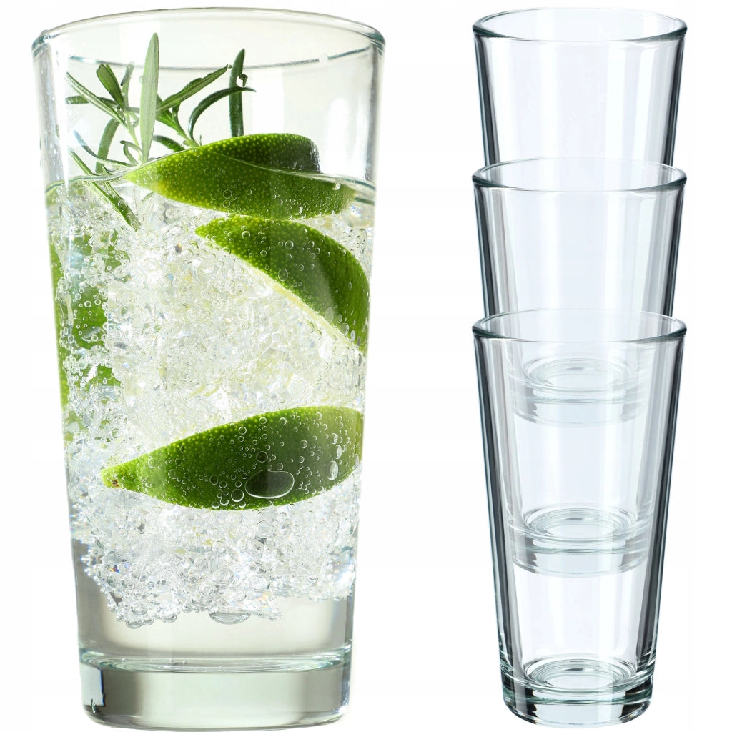 Set di 4 bicchieri KADAX da 340 ml per bevande, bibite e acqua.