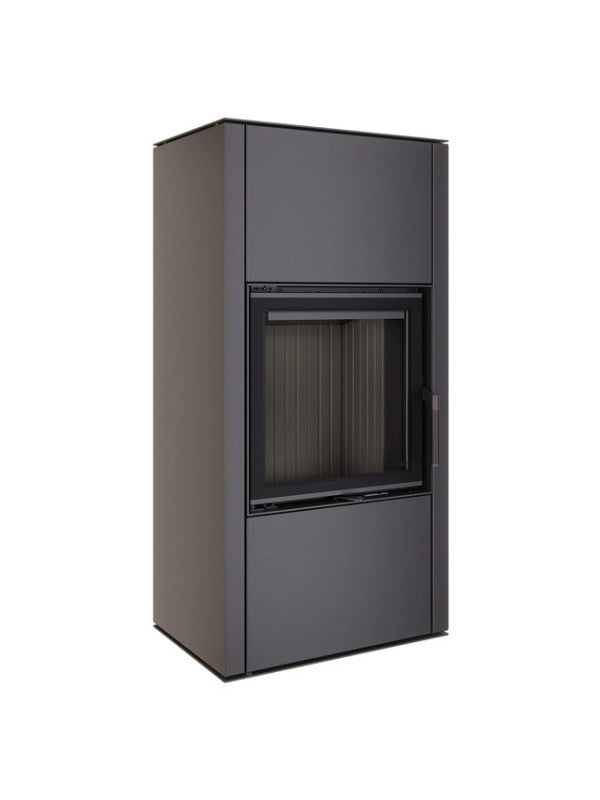 Stufa camino a legna - Vatra XL Nera 50x50 ECO
