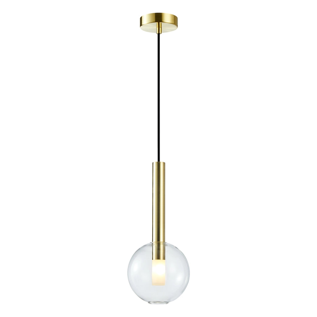 Lampada a sospensione Niko oro Ø15 G9 Milagro ML0330