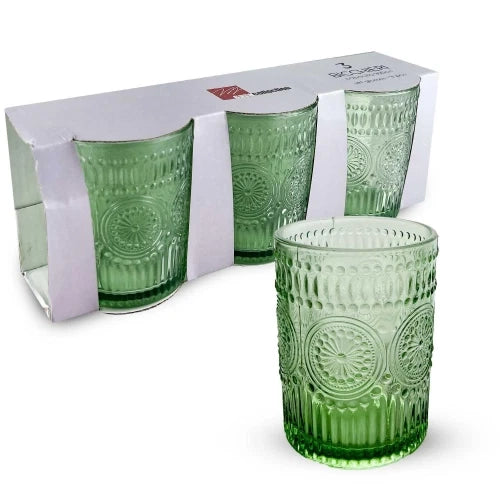 Set 3 bicchieri imperial verde 330cc