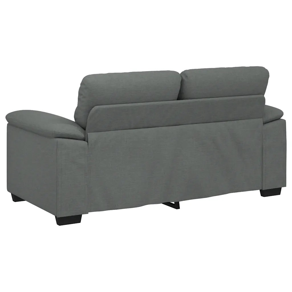 Divano a 2 Posti-Sofa 2 Posti Grigio Scuro 120 cm in Tessuto 377146