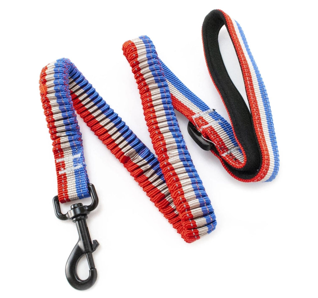 GUINZAGLIO DA JOGGING ELASTICO IN TESSUTO RESISTENTE PER CANI
