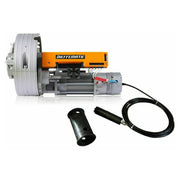 ATTUATORE OPERATORE MOTORE SERRANDA SARACINESCA GARAGE ASSE 48/60 MOLLE 20/220