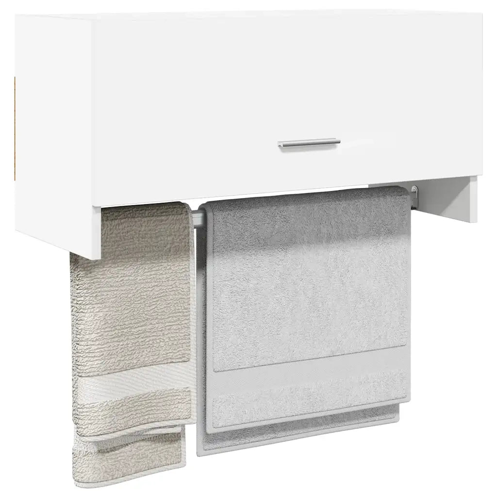 Armadio Bianco 70x32,5x35 cm in Truciolato cod mxl 70021