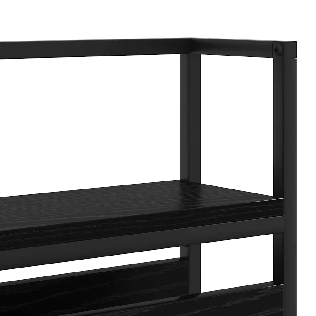 Testiera | Testata contenitore Rovere nero Legno multistrato