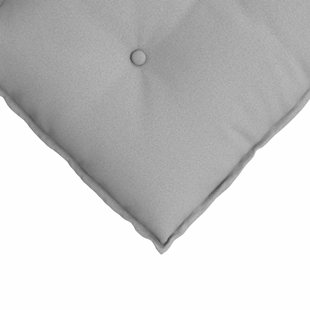 Cuscino per Schiena Grigio Nuvola 50 x 19 x 45 cm Tessuto 42014628