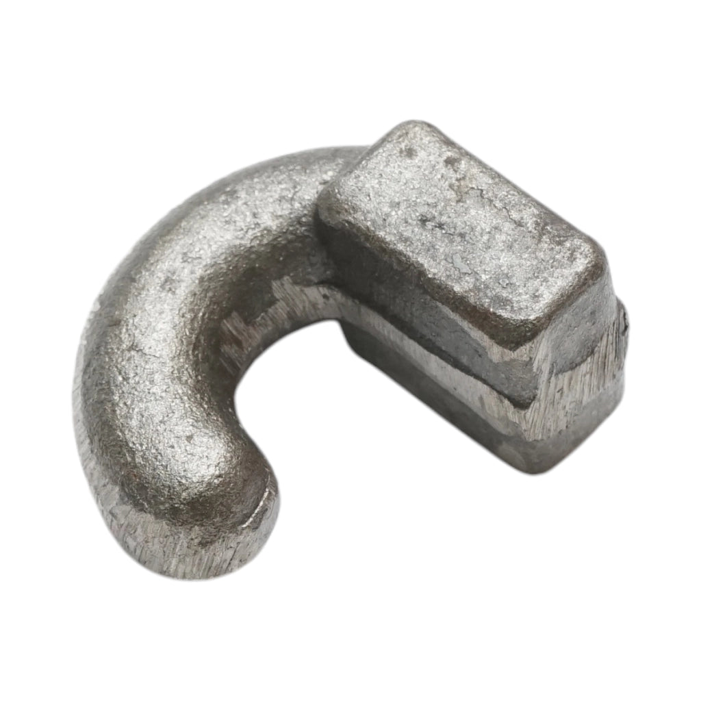 Staffa di montaggio saldabile per chiudiporta 38x33x12mm