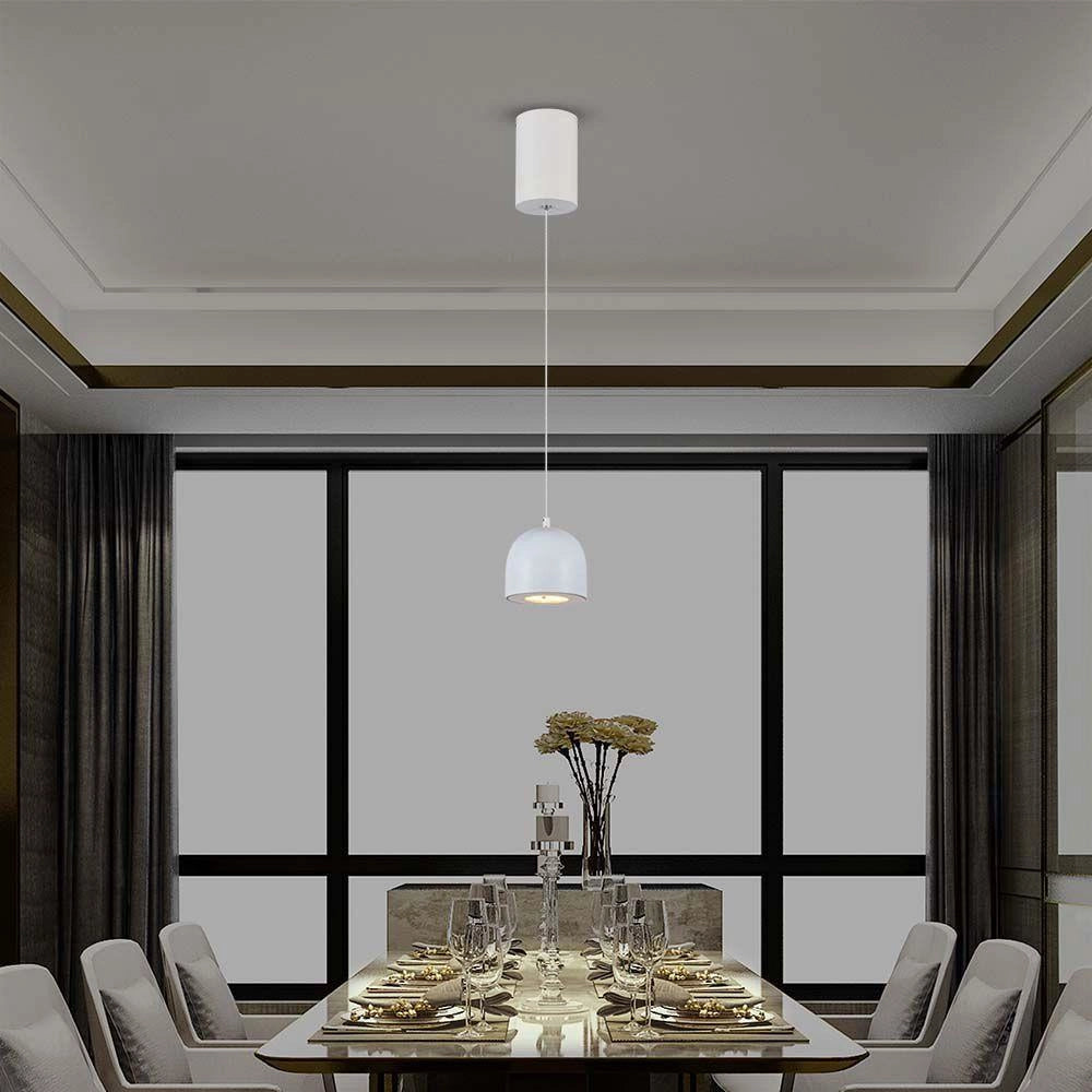 Lampada a sospensione LED 3000K touch grigia V-TAC VT-7795