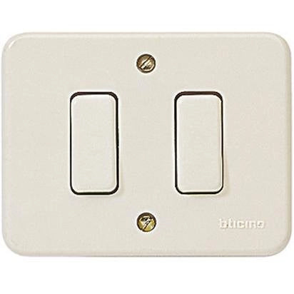Domino - due deviatori unipolari 6A 250vac